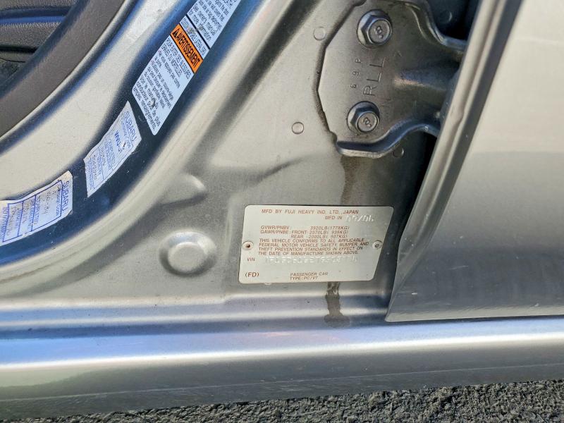 Aukcja sprzedaży 2007 Subaru Impreza, vin: JF1GD61627G508776, numer aukcji: 60790936