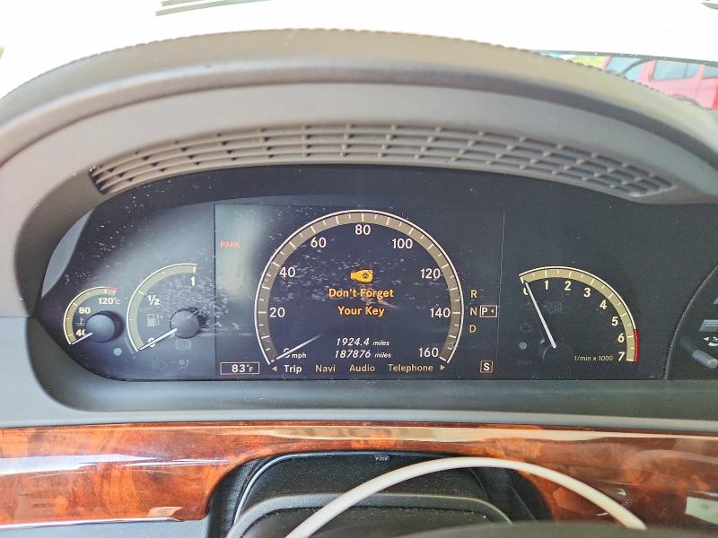 63540246 :رقم المزاد ، WDDNG76X38A162246 vin ، 2008 Mercedes-benz S مزاد بيع