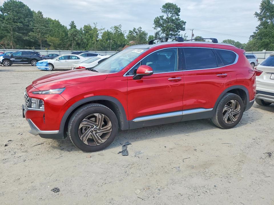 2022 Hyundai Santa Fe მანქანა იყიდება აუქციონზე, vin: 5NMS34AJ9NH452891, აუქციონის ნომერი: 62776486