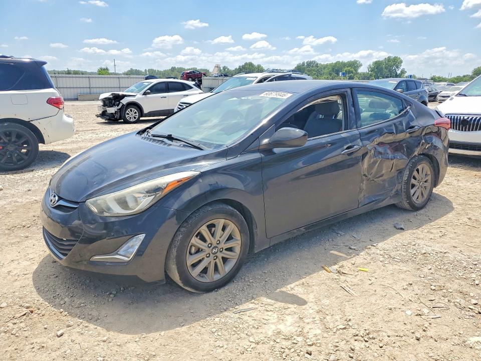2014 Hyundai Elantra მანქანა იყიდება აუქციონზე, vin: KMHDH4AE7EU051860, აუქციონის ნომერი: 60679946