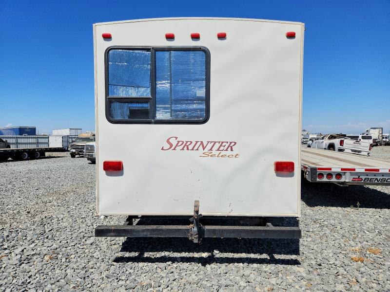 62059726 :رقم المزاد ، 4YDT31B28AC530089 vin ، 2010 Keystone Rv Sprinter مزاد بيع