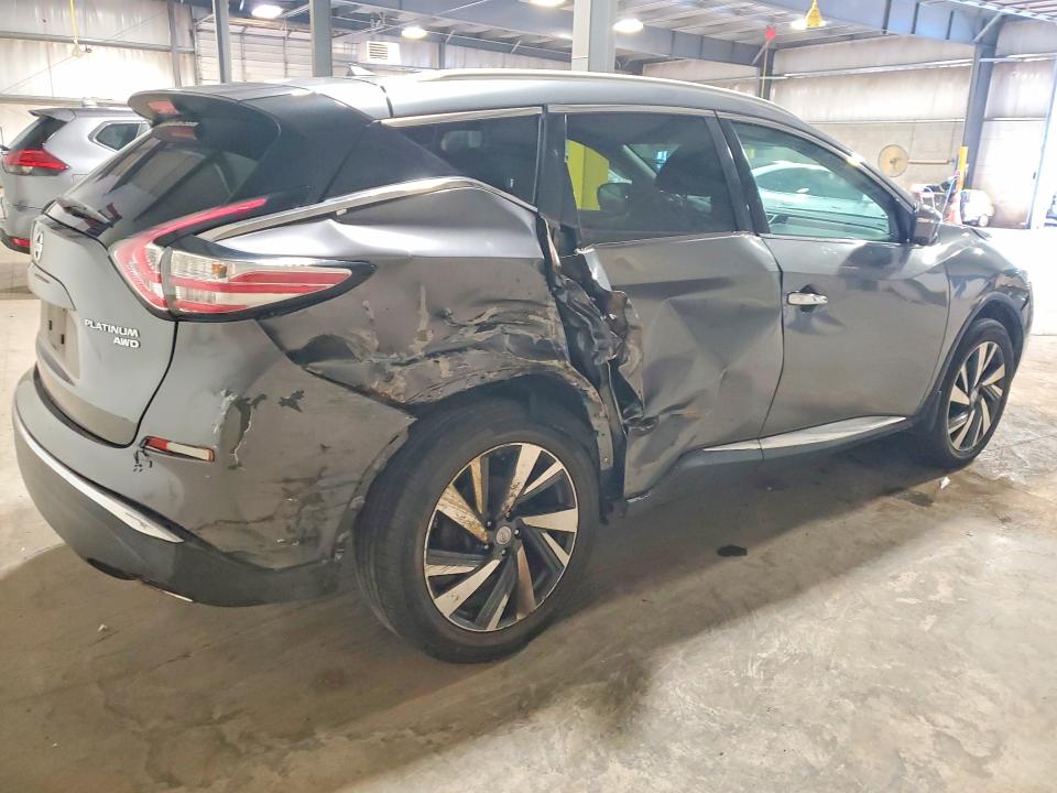 2015 Nissan Murano მანქანა იყიდება აუქციონზე, vin: 5N1AZ2MH0FN206013, აუქციონის ნომერი: 59799376