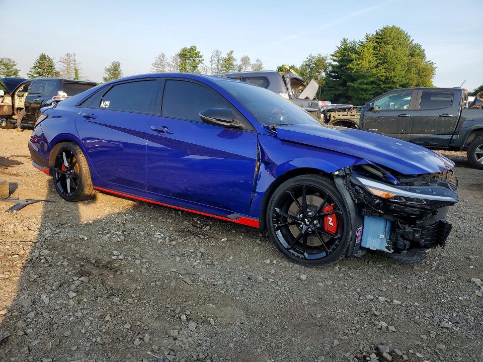 61140016 :رقم المزاد ، KMHLW4DK2SU025116 vin ، 2025 Hyundai Elantra N مزاد بيع