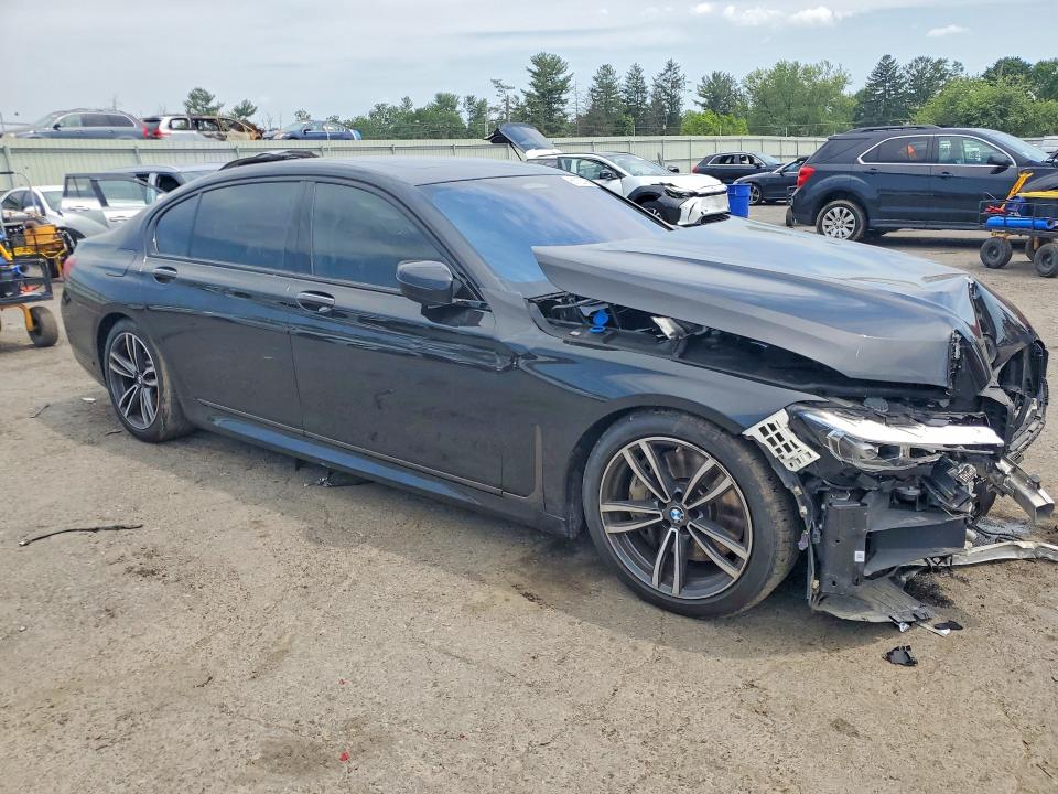 2022 Bmw 750 მანქანა იყიდება აუქციონზე, vin: WBA7U2C02NCJ34070, აუქციონის ნომერი: 61122166
