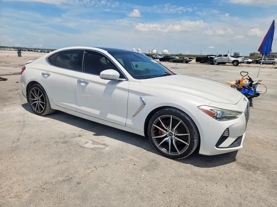 2020 Genesis G70 მანქანა იყიდება აუქციონზე, vin: KMTG34LE9LU053590, აუქციონის ნომერი: 59234746