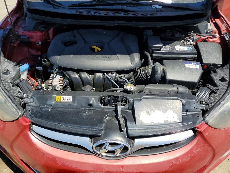 2013 Hyundai Elantra Gl მანქანა იყიდება აუქციონზე, vin: KMHDH4AE2DU947692, აუქციონის ნომერი: 85455195