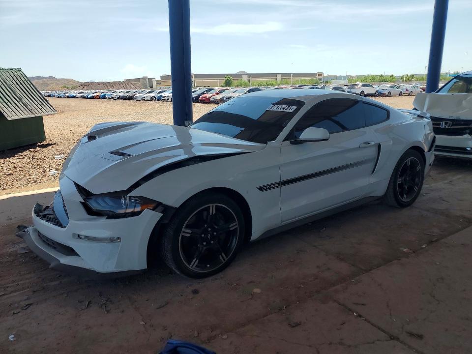 61175406 :رقم المزاد ، 1FA6P8CF5M5107435 vin ، 2021 Ford Mustang مزاد بيع