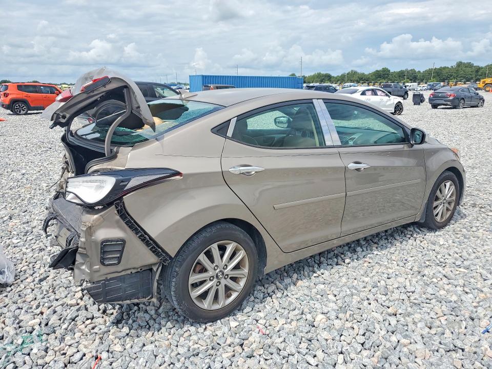 2015 Hyundai Elantra მანქანა იყიდება აუქციონზე, vin: 5NPDH4AE3FH617125, აუქციონის ნომერი: 63533976