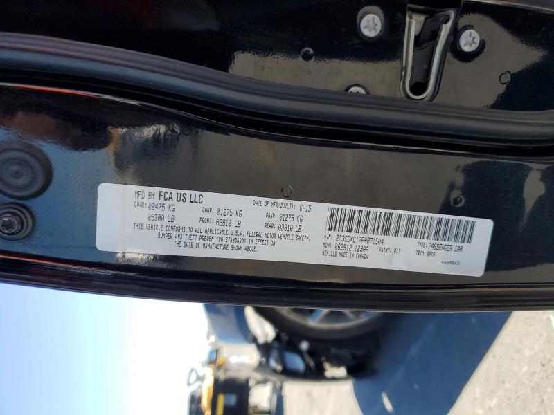 Продаж на аукціоні авто 2015 Dodge Charger, vin: 2C3CDXCT7FH871504, номер лоту: 61324856