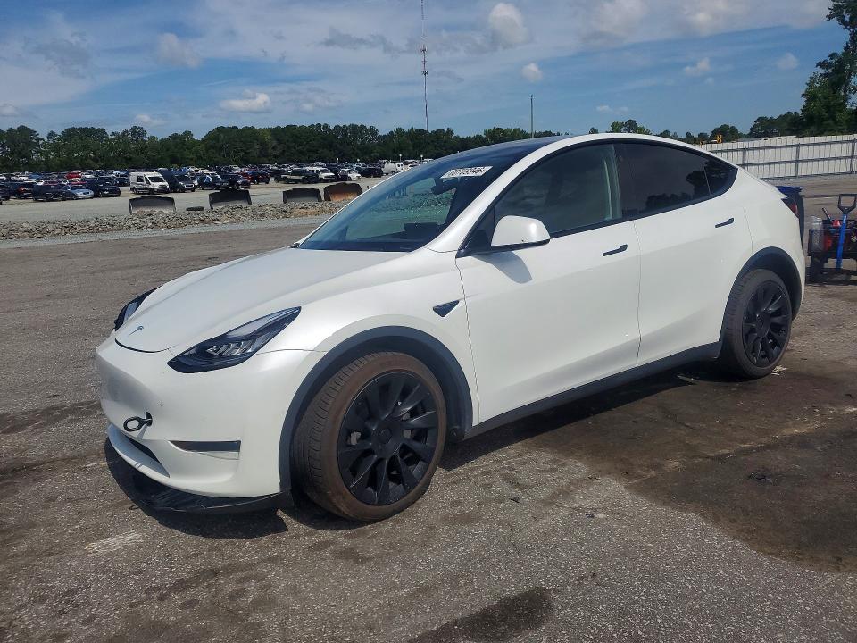 Продажа на аукционе авто 2021 Tesla Model Y, vin: 5YJYGDEE6MF082849, номер лота: 60759946