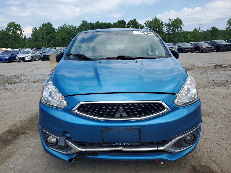 2019 Mitsubishi Mirage მანქანა იყიდება აუქციონზე, vin: ML32A4HJ5KH002893, აუქციონის ნომერი: 60416756