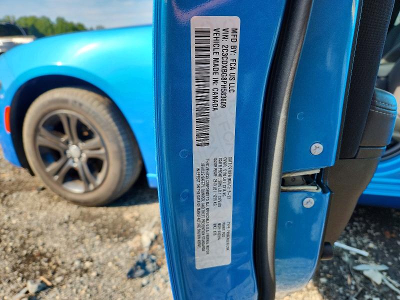 Aukcja sprzedaży 2023 Dodge Charger, vin: 2C3CDXBG8PH583609, numer aukcji: 60679906