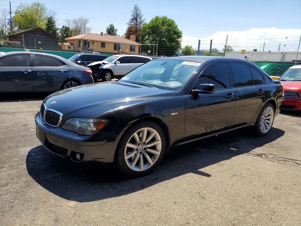 Продажа на аукционе авто 2007 Bmw 750i, vin: WBAHL83517DT10254, номер лота: 61591076
