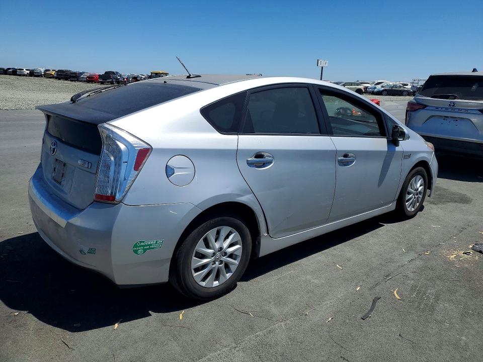 Продаж на аукціоні авто 2014 Toyota Prius Plug-in Hybrid, vin: JTDKN3DP9E3052526, номер лоту: 60878096