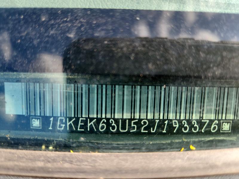 60923036 :رقم المزاد ، 1GKEK63U52J193376 vin ، 2002 Gmc Denali مزاد بيع