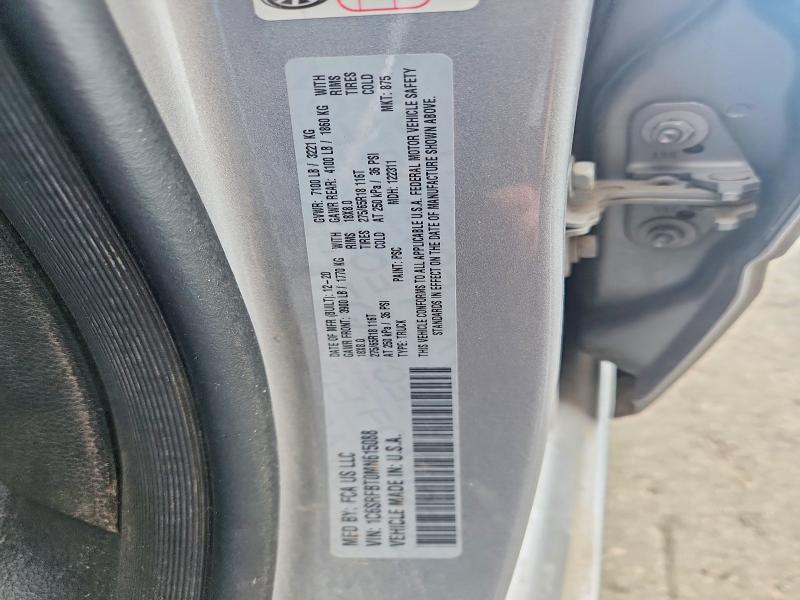 Aukcja sprzedaży 2021 Ram 1500, vin: 1C6SRFBT0MN615088, numer aukcji: 60395166