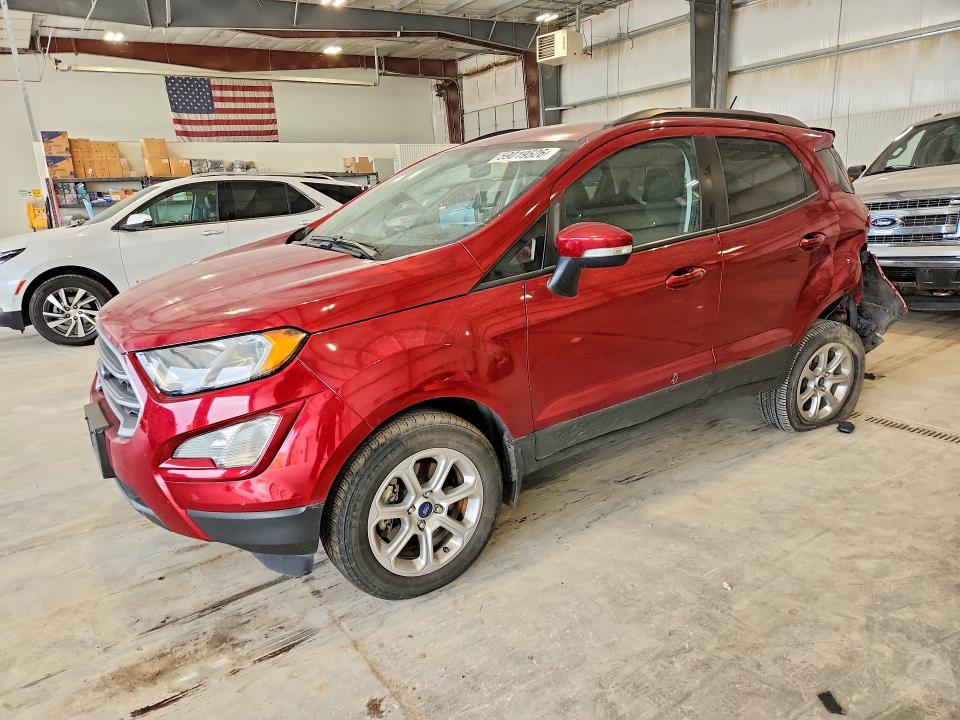 59019526 :رقم المزاد ، MAJ6S3GL2MC409214 vin ، 2021 Ford Ecosport مزاد بيع