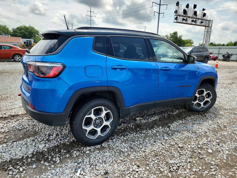 Aukcja sprzedaży 2022 Jeep Compass, vin: 3C4NJDDBXNT121778, numer aukcji: 63056006