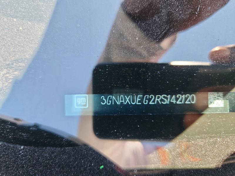 2024 Chevrolet Equinox მანქანა იყიდება აუქციონზე, vin: 3GNAXUEG2RS142120, აუქციონის ნომერი: 59178266