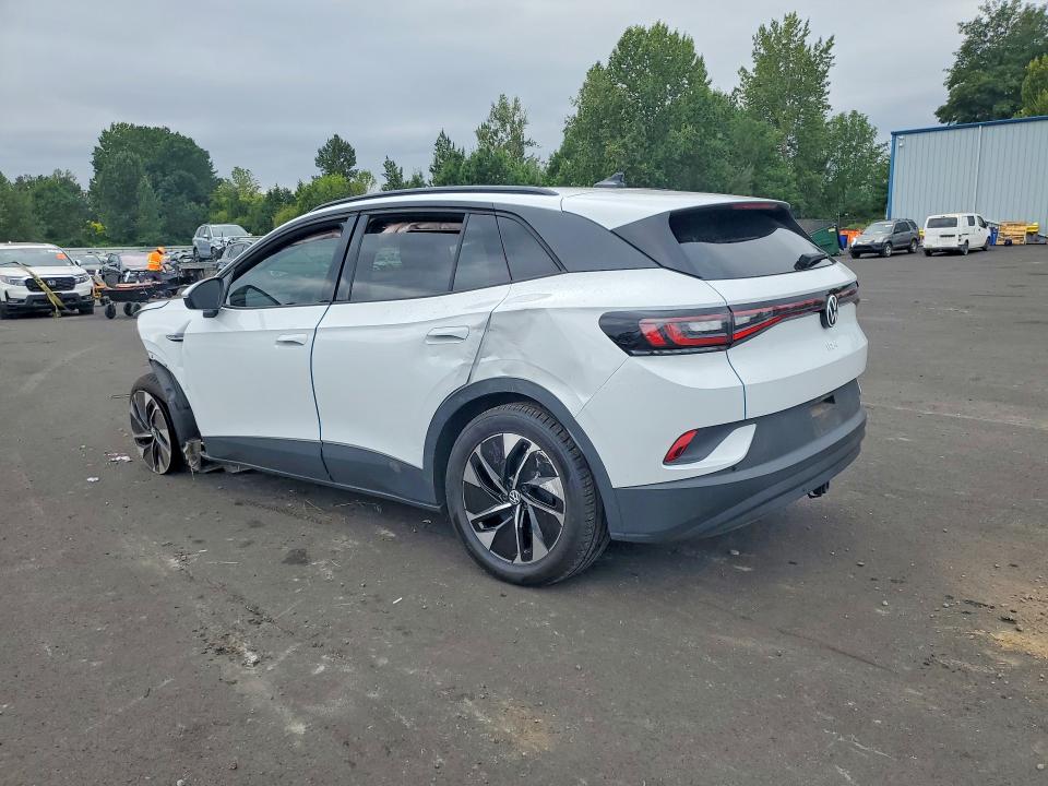 2022 Volkswagen Id.4 მანქანა იყიდება აუქციონზე, vin: WVGJNPE20NP074621, აუქციონის ნომერი: 61605786
