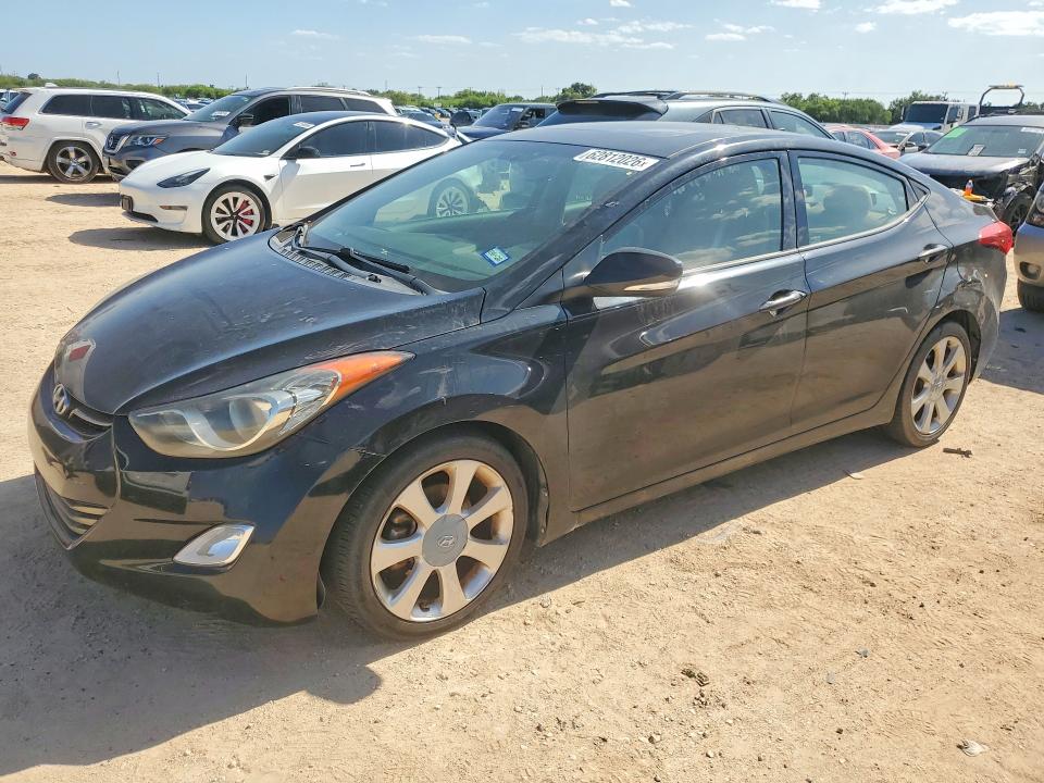 2013 Hyundai Elantra მანქანა იყიდება აუქციონზე, vin: 5NPDH4AE0DH311531, აუქციონის ნომერი: 62812026