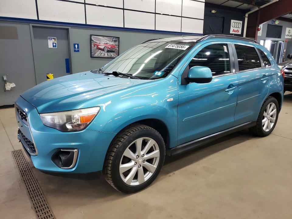 61475056 :رقم المزاد ، 4A4AR4AU2EE019638 vin ، 2014 Mitsubishi Outlander Sport مزاد بيع