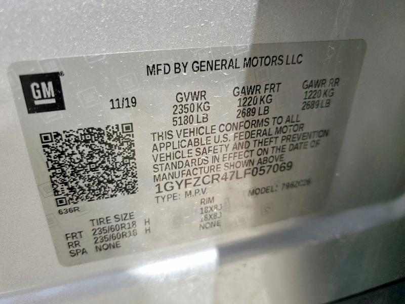 Продажа на аукционе авто 2020 Cadillac Xt4, vin: 1GYFZCR47LF057069, номер лота: 60438526
