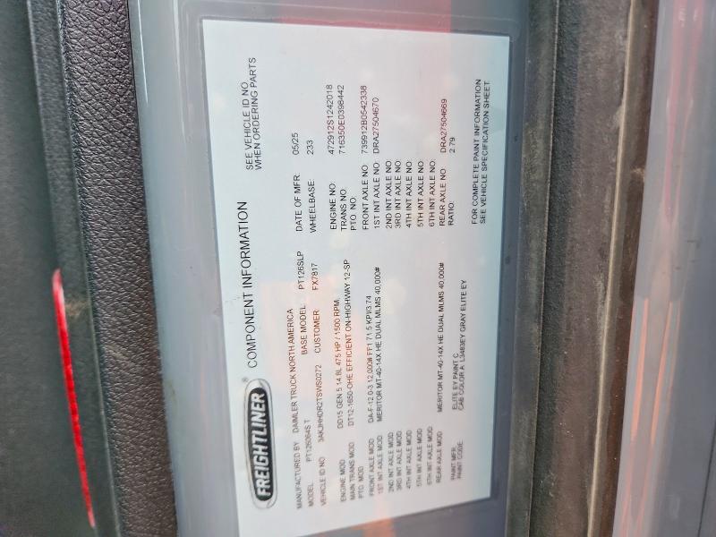 Продажа на аукционе авто 2026 Freightliner Cascadia 126, vin: 3AKJHHDR2TSWS0272, номер лота: 61211046