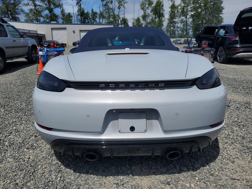 60000796 :رقم المزاد ، WP0CD2A88SK231205 vin ، 2025 Porsche Boxster مزاد بيع