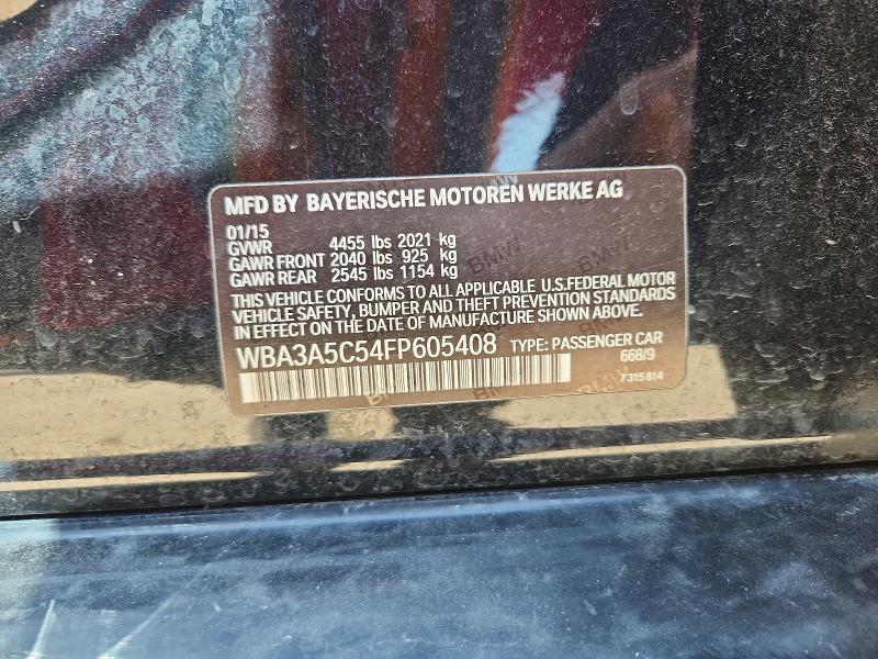 Aukcja sprzedaży 2015 Bmw 328, vin: WBA3A5C54FP605408, numer aukcji: 85611415
