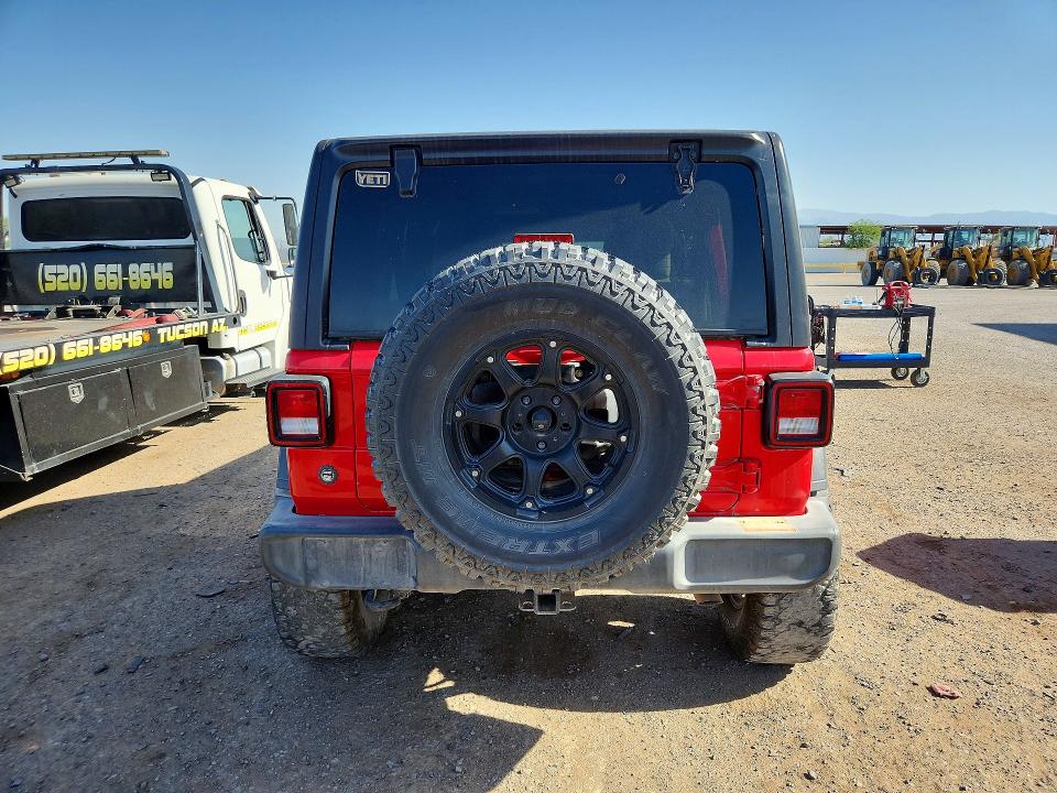 Продажа на аукционе авто 2018 Jeep Wrangler Unlimited, vin: 1C4HJXDG9JW134505, номер лота: 58695346