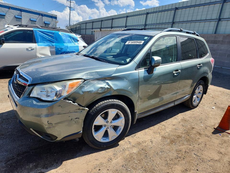 Aukcja sprzedaży 2015 Subaru Forester, vin: JF2SJAFC7FH824361, numer aukcji: 61688946