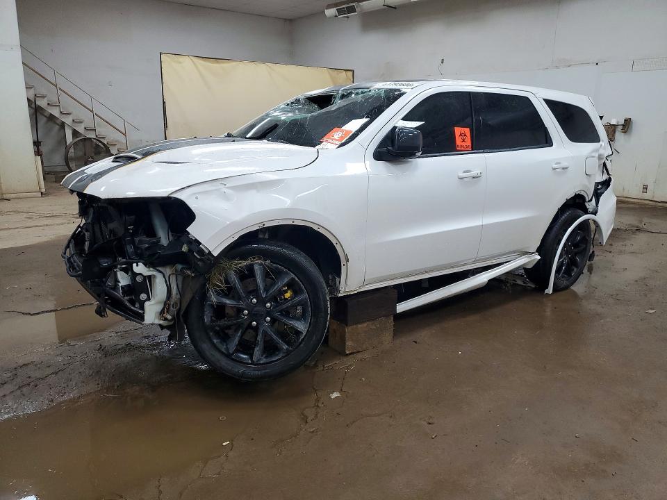 61793606 :رقم المزاد ، 1C4SDJCT0JC415361 vin ، 2018 Dodge Durango مزاد بيع