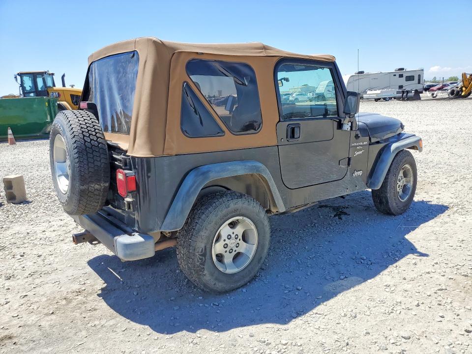 1999 Jeep Wrangler Se მანქანა იყიდება აუქციონზე, vin: 1J4FY19S9XP460945, აუქციონის ნომერი: 61233426