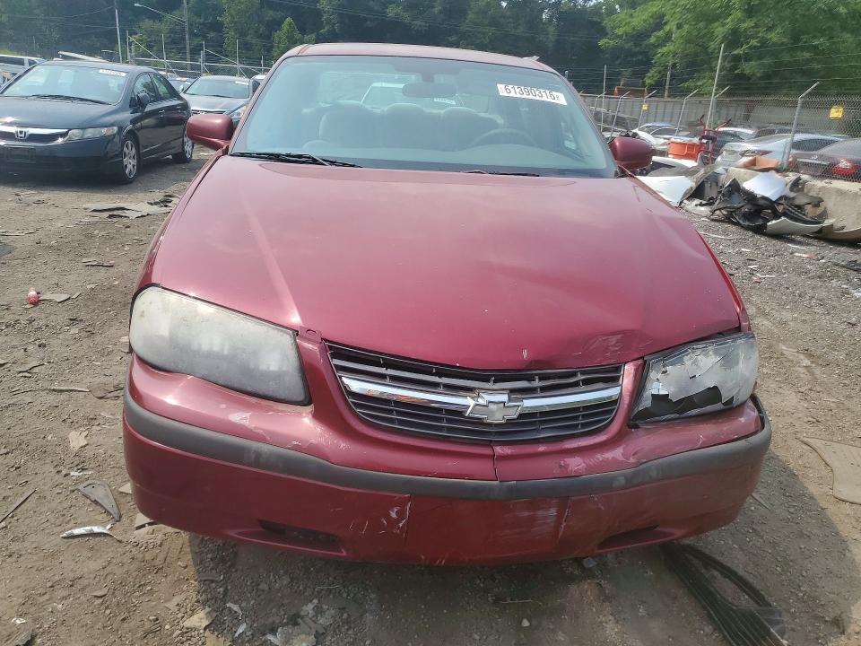 61390316 :رقم المزاد ، 2G1WF52E759247178 vin ، 2005 Chevrolet Impala مزاد بيع