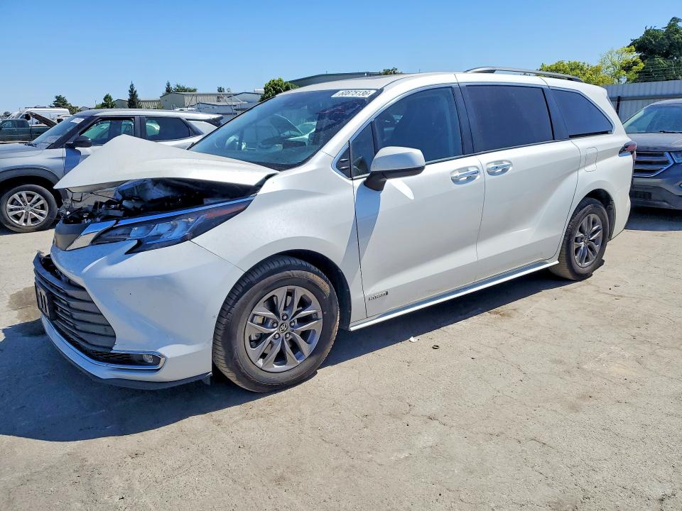 Aukcja sprzedaży 2021 Toyota Sienna, vin: 5TDJRKECXMS058130, numer aukcji: 60875136