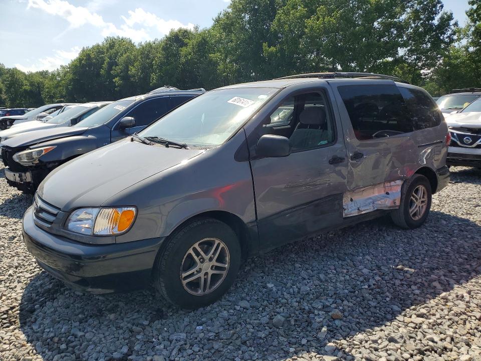 Продажа на аукционе авто 2002 Toyota Sienna, vin: 4T3ZF13C22U497715, номер лота: 60161416