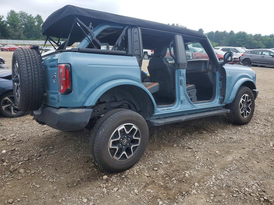 61704406 :رقم المزاد ، 1FMDE5BH0PLB99607 vin ، 2023 Ford Bronco مزاد بيع