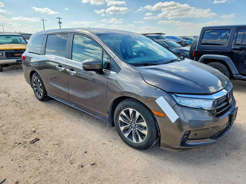 2022 Honda Odyssey მანქანა იყიდება აუქციონზე, vin: 5FNRL6H78NB041097, აუქციონის ნომერი: 62952726