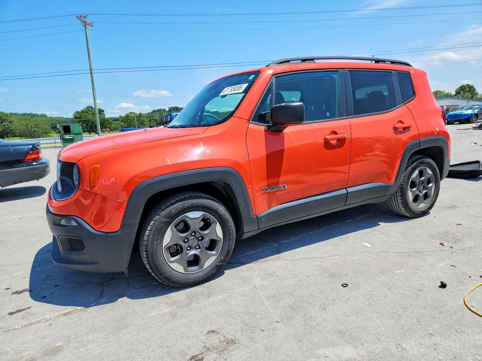 Aukcja sprzedaży 2016 Jeep Renegade, vin: ZACCJAAT2GPD42644, numer aukcji: 61798086