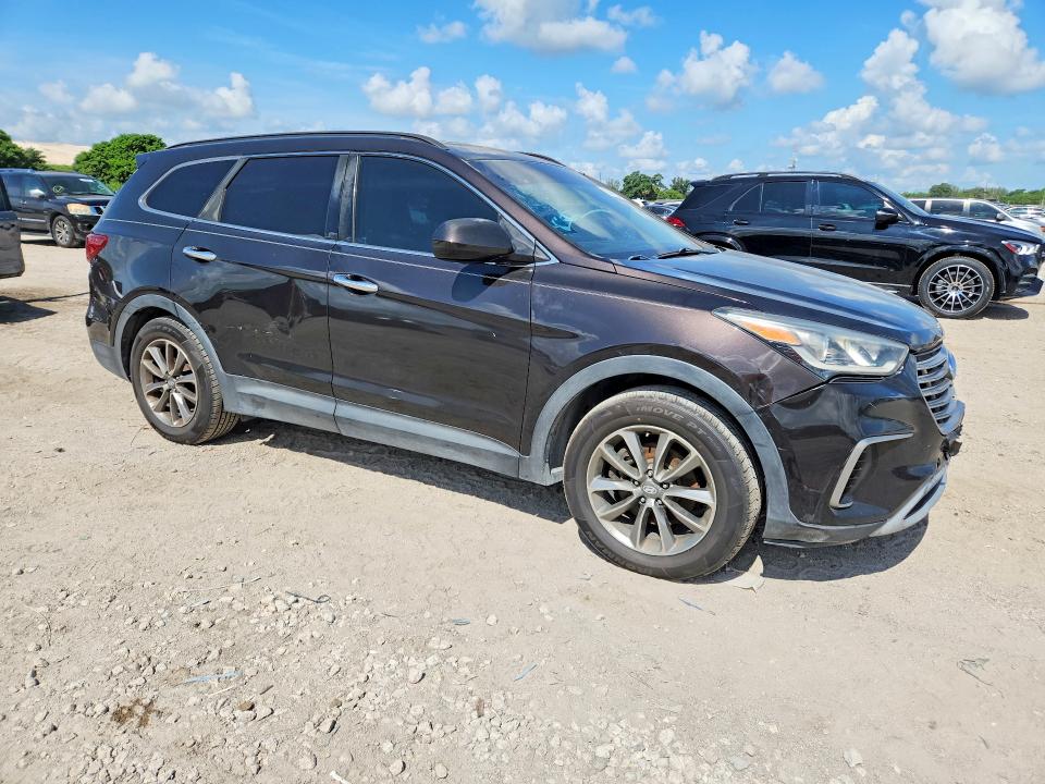 56193976 :رقم المزاد ، KM8SM4HF3HU178160 vin ، 2017 Hyundai Santa Fe مزاد بيع