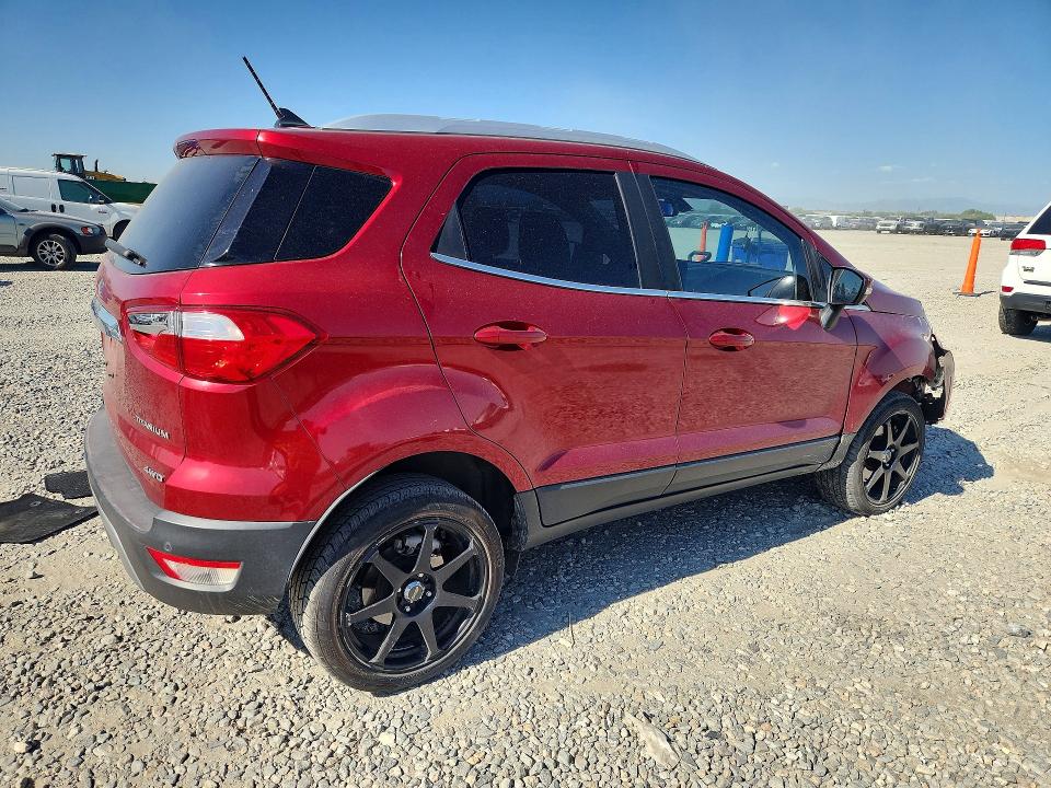61802546 :رقم المزاد ، MAJ6P1WLXJC178100 vin ، 2018 Ford Ecosport مزاد بيع