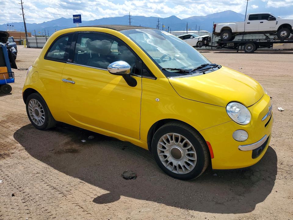 Aukcja sprzedaży 2015 Fiat 500, vin: 3C3CFFER1FT741473, numer aukcji: 61609096
