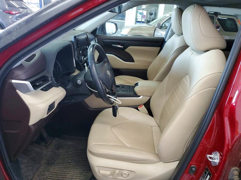 2020 Toyota Highlander მანქანა იყიდება აუქციონზე, vin: 5TDHZRBH0LS039706, აუქციონის ნომერი: 61716036