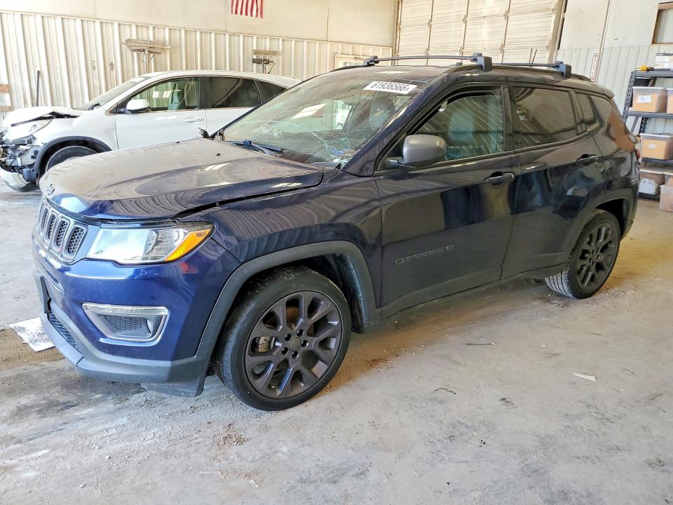Aukcja sprzedaży 2021 Jeep Compass, vin: 3C4NJCEB3MT593814, numer aukcji: 61936566