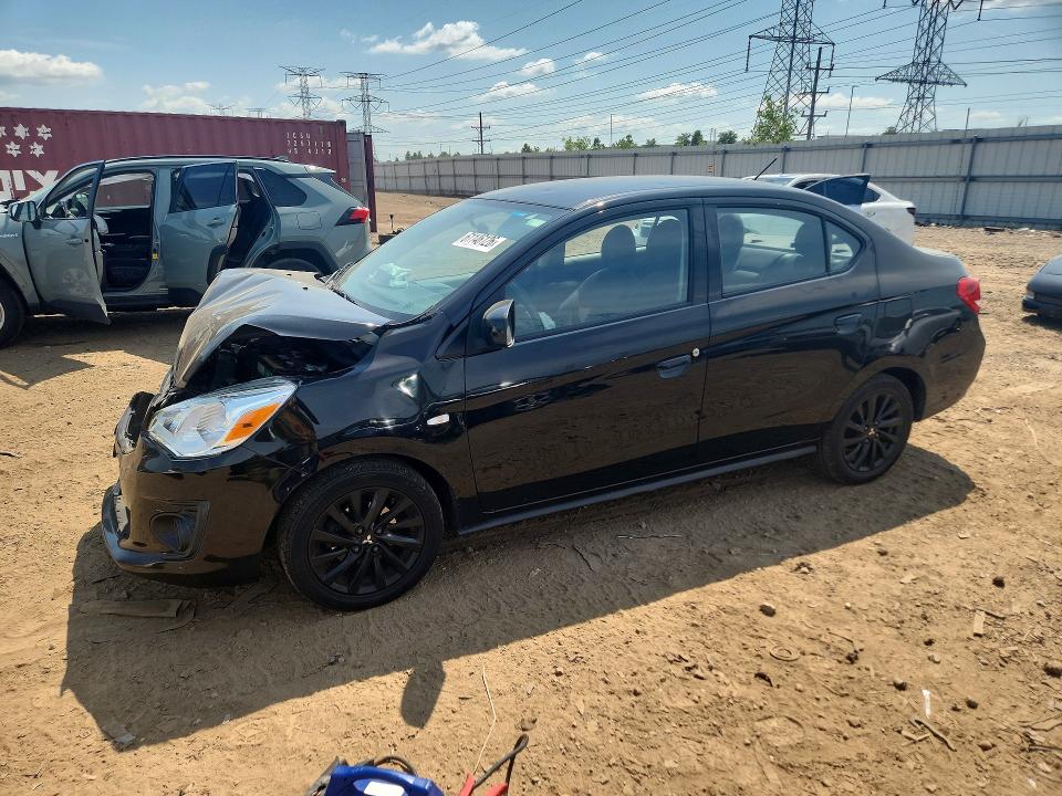 2020 Mitsubishi Mirage მანქანა იყიდება აუქციონზე, vin: ML32F4FJ5LHF09737, აუქციონის ნომერი: 61146126