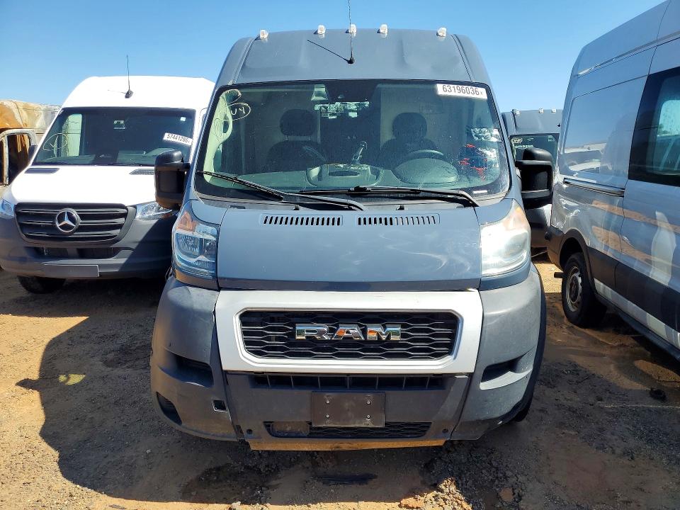 2021 Ram Promaster 3500 მანქანა იყიდება აუქციონზე, vin: 3C6MRVJGXME552478, აუქციონის ნომერი: 63196036