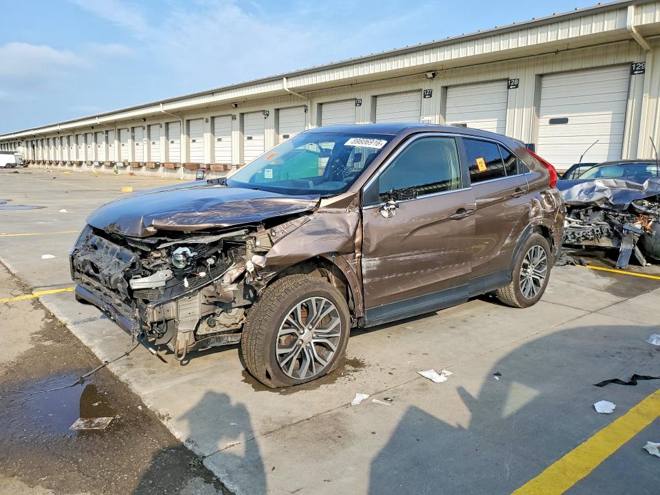 59806916 :رقم المزاد ، JA4AT4AA6JZ043582 vin ، 2018 Mitsubishi Eclipse Cross مزاد بيع