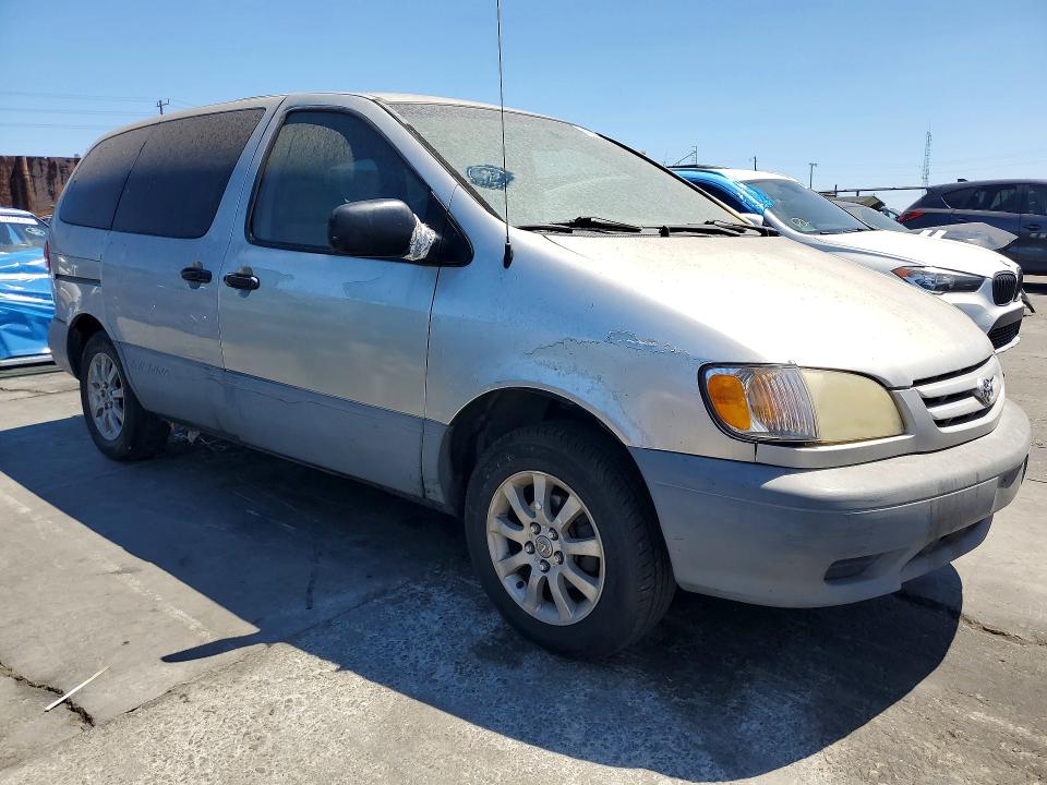 62254856 :رقم المزاد ، 4T3ZF19C41U374598 vin ، 2001 Toyota Sienna مزاد بيع