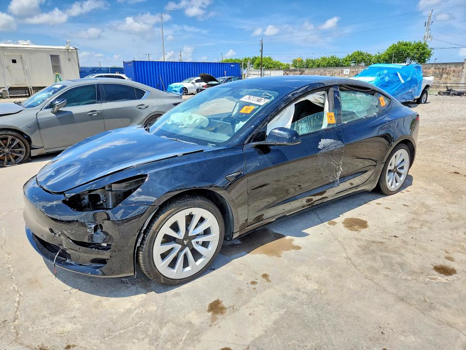 Продаж на аукціоні авто 2022 Tesla Model 3, vin: 5YJ3E1EA0NF371447, номер лоту: 62600276